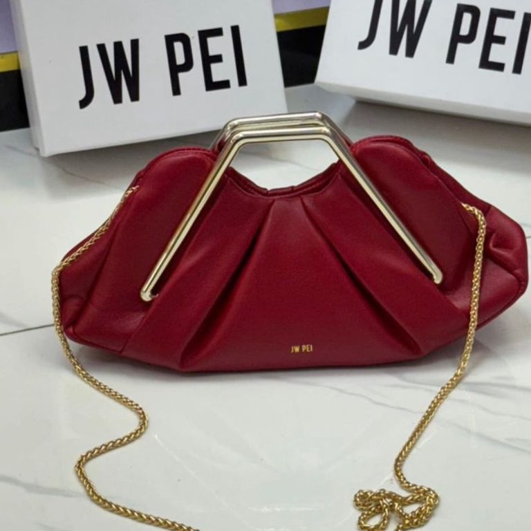 sac à main pour femme de couleur rouge